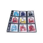 Leuchtturm coin sheets GRANDE 9 pockets black, for card 68x98 mm