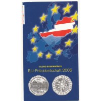 Austria 2006 5 euro EU Presidency BU Austria 2006 5 euro EU Presidency BU