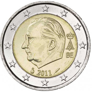 Belgium 2011 2 euro regular coin