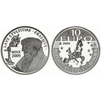 Belgium 2009 10 euro Erasmus of Rotterdam