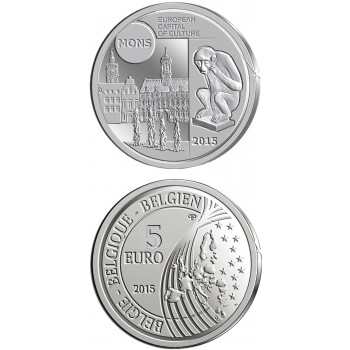 Belgium 2015 5 euro European capital of culture