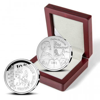 Belgium 2017 10 euro Charles De Coster