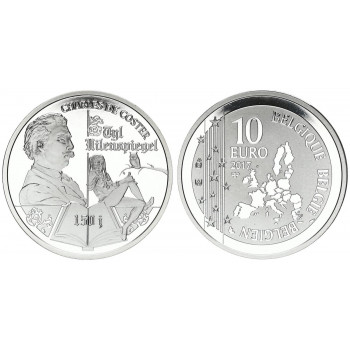 Belgium 2017 10 euro Charles De Coster