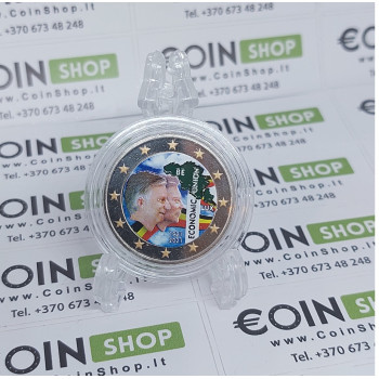 Belgium 2021 100th anniversary of the Constitution of the Belgian - Luxembourg Economic Union colored