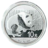 China 2016 Panda Ag999 30g.