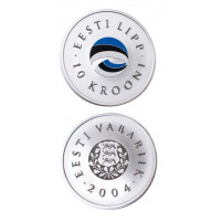 Estonia 2004 Flag of Estonia