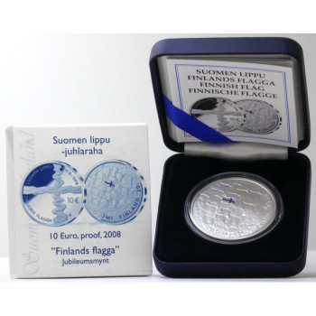 Finland 2008 Finish Flag PROOF