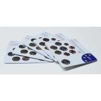 Germany 2008 Euro coin BU Set A D F G J Germany 2008 Euro coin BU Set A D F G J