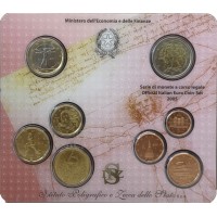 Italy 2005 Euro coins BU set