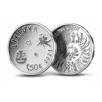 Lithuania 2021 1.5 euro Sea Festival Lithuania 2021 1.5 euro Sea Festival
