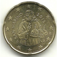 San Marino 2015 20 cent