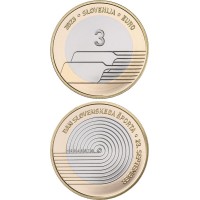 Slovenia 2023 3 euro Day of Slovenian sport