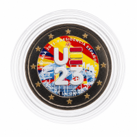 Spain 2023 Presidency of the Council of the European Union colored