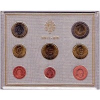 Vatican City 2006 Euro coin BU Set Pope Benedict XVI Vatican City 2006 Euro coin BU Set Pope Benedict XVI