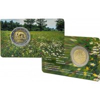 Latvia 2016 Cow coincard
